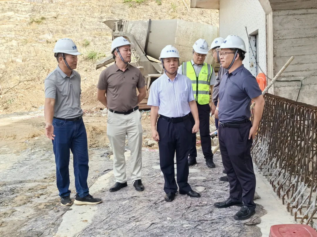副市长李继昭督导检查北海市小江水库除险加固工程建设情况